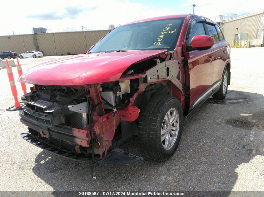 2020 Mitsubishi Outlander Es VIN: JA4AZ2A30LZ603717 Lot: 20168567