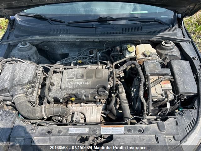 2011 Chevrolet Cruze Eco Turbo VIN: 1G1PJ5S99B7302913 Lot: 20168568