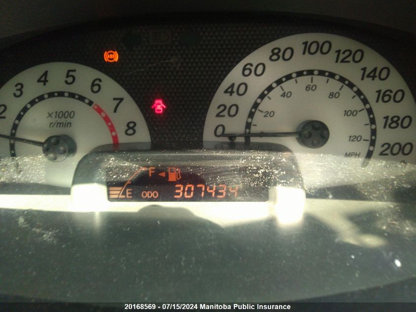 2005 Toyota Echo Le VIN: JTDKT123150078386 Lot: 20168569