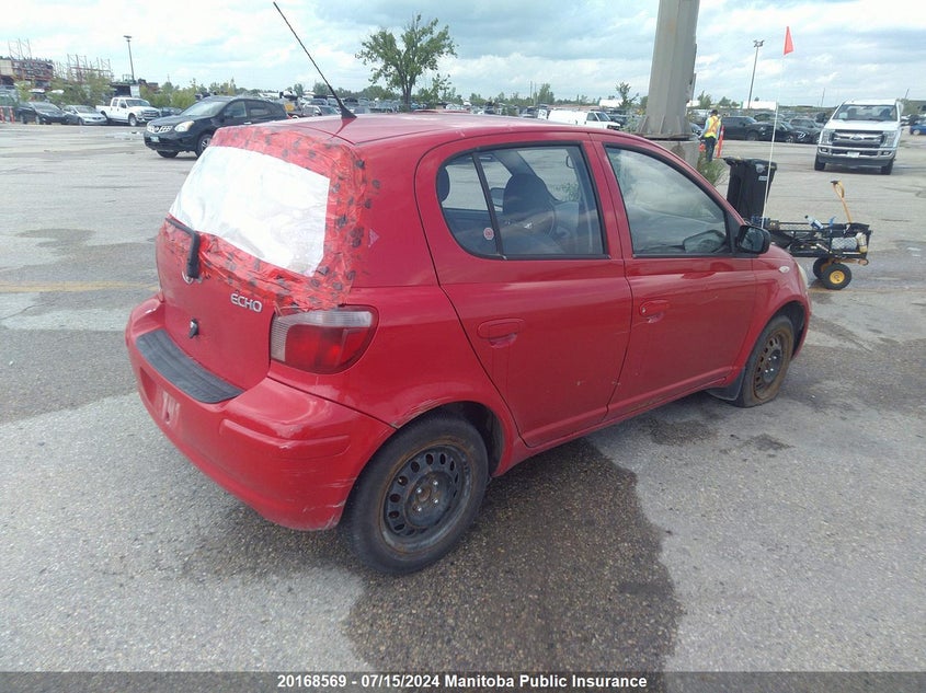 2005 Toyota Echo Le VIN: JTDKT123150078386 Lot: 20168569