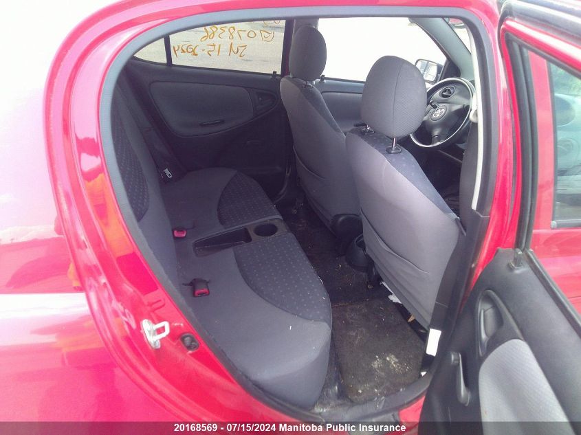 2005 Toyota Echo Le VIN: JTDKT123150078386 Lot: 20168569