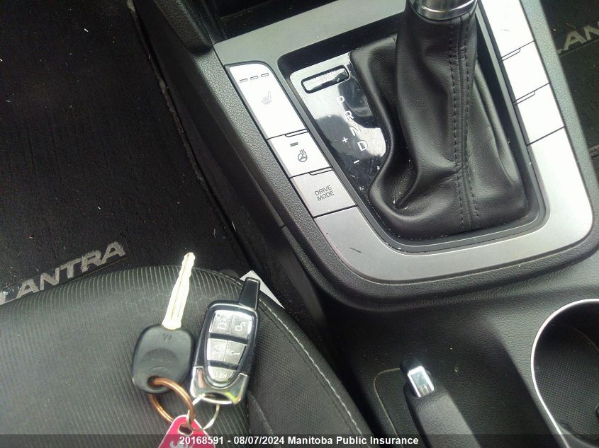 2017 Hyundai Elantra Gl VIN: KMHD84LF6HU167125 Lot: 20168591