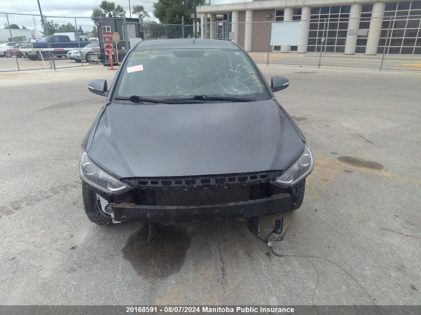 2017 Hyundai Elantra Gl VIN: KMHD84LF6HU167125 Lot: 20168591
