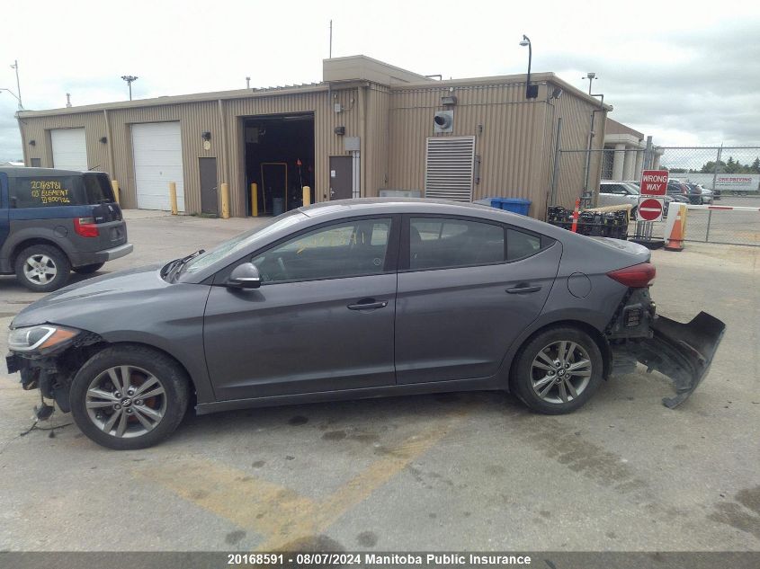 2017 Hyundai Elantra Gl VIN: KMHD84LF6HU167125 Lot: 20168591