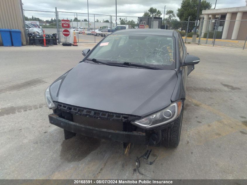 2017 Hyundai Elantra Gl VIN: KMHD84LF6HU167125 Lot: 20168591