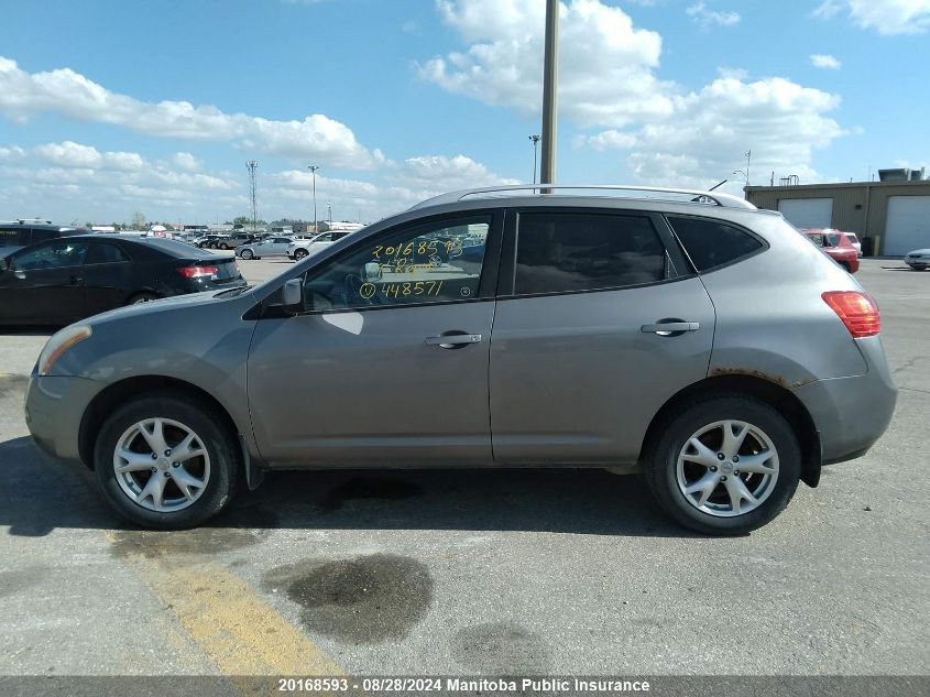 2009 Nissan Rogue Sl VIN: JN8AS58V99W448571 Lot: 20168593