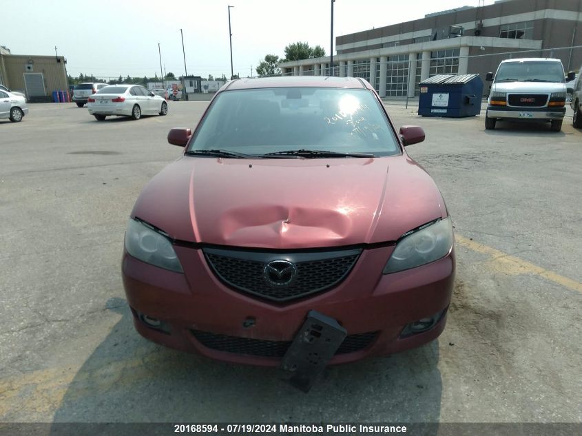 2006 Mazda Mazda3 Gs VIN: JM1BK12F961495182 Lot: 20168594