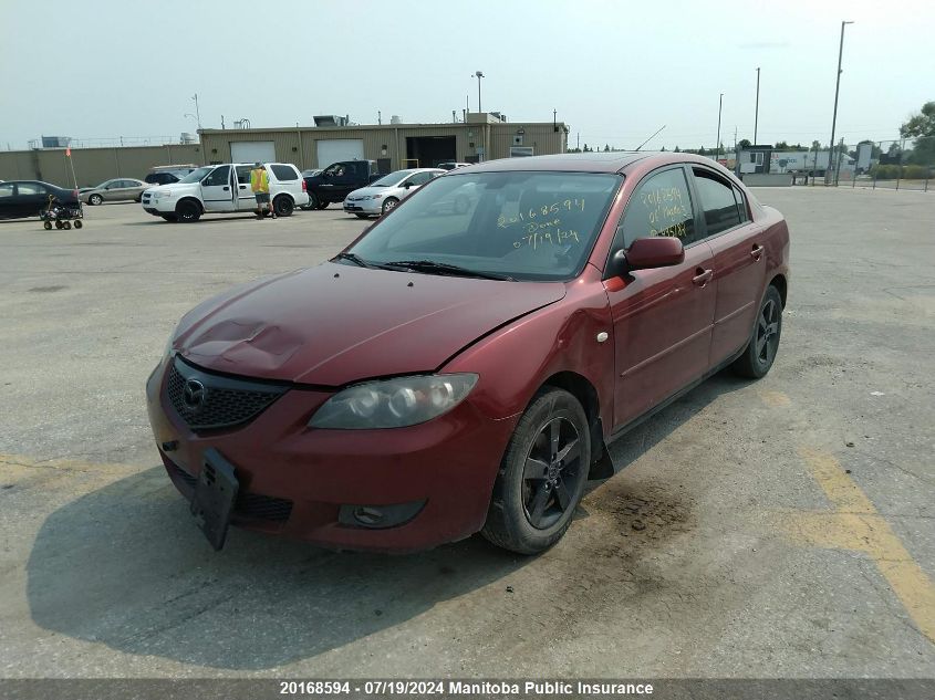 2006 Mazda Mazda3 Gs VIN: JM1BK12F961495182 Lot: 20168594