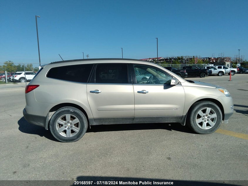2010 Chevrolet Traverse Lt VIN: 1GNLVGED6AS123530 Lot: 20168597
