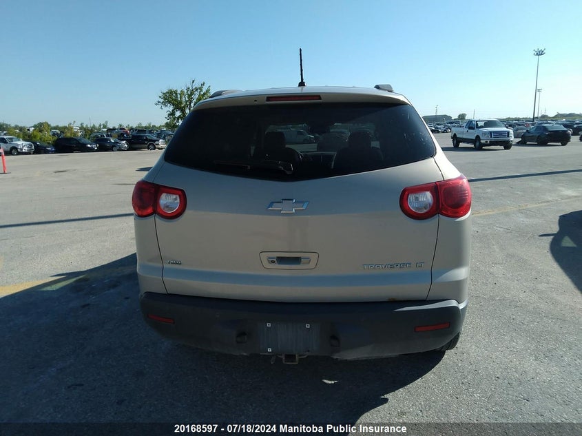 2010 Chevrolet Traverse Lt VIN: 1GNLVGED6AS123530 Lot: 20168597