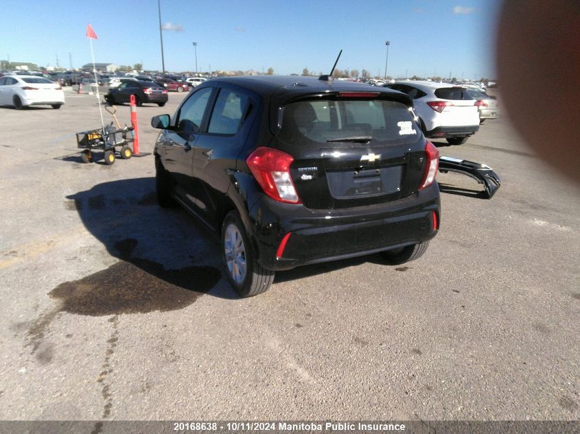 2019 Chevrolet Spark Lt VIN: KL8CD6SA3KC783304 Lot: 20168638