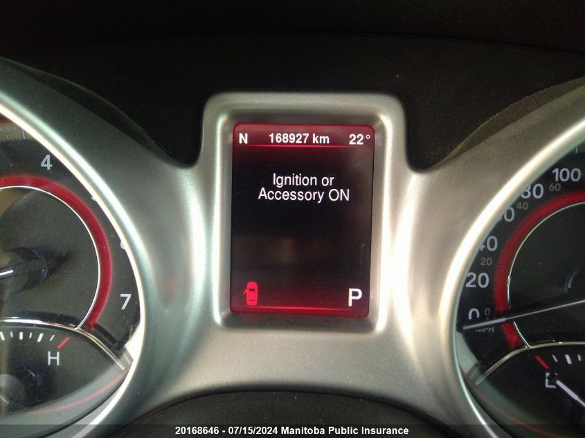 2015 Dodge Journey R/T VIN: 3C4PDDFG3FT578572 Lot: 20168646