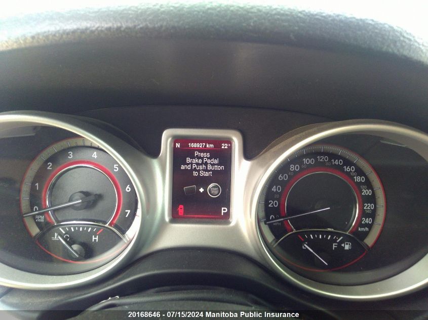 2015 Dodge Journey R/T VIN: 3C4PDDFG3FT578572 Lot: 20168646