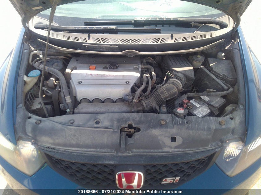 2009 Honda Civic Si VIN: 2HGFG21559H100875 Lot: 20168666