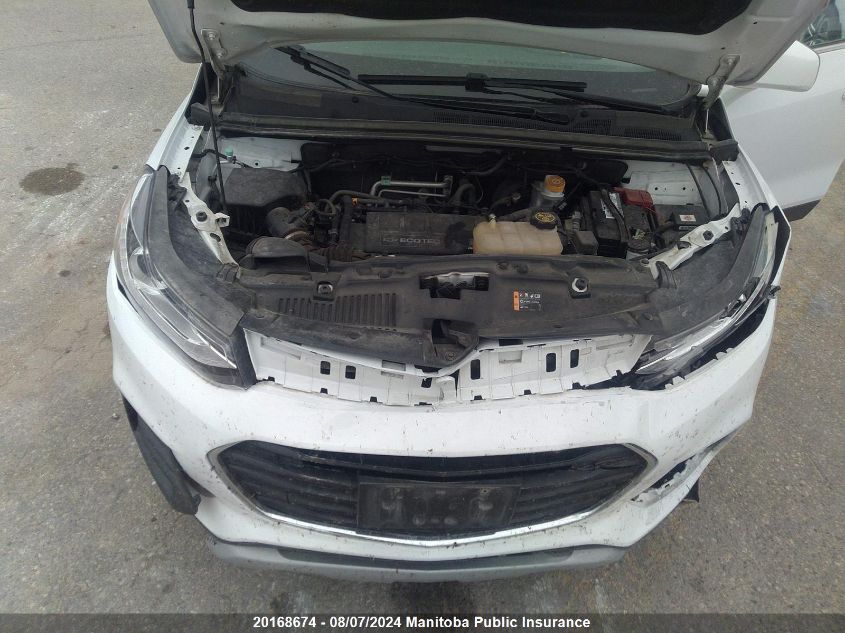 2018 Chevrolet Trax Lt VIN: 3GNCJPSBXJL328393 Lot: 20168674