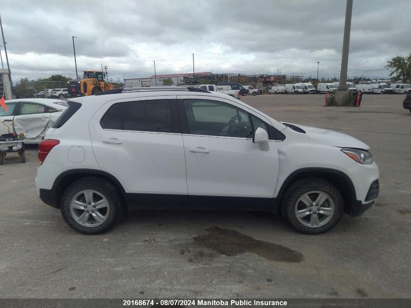 2018 Chevrolet Trax Lt VIN: 3GNCJPSBXJL328393 Lot: 20168674