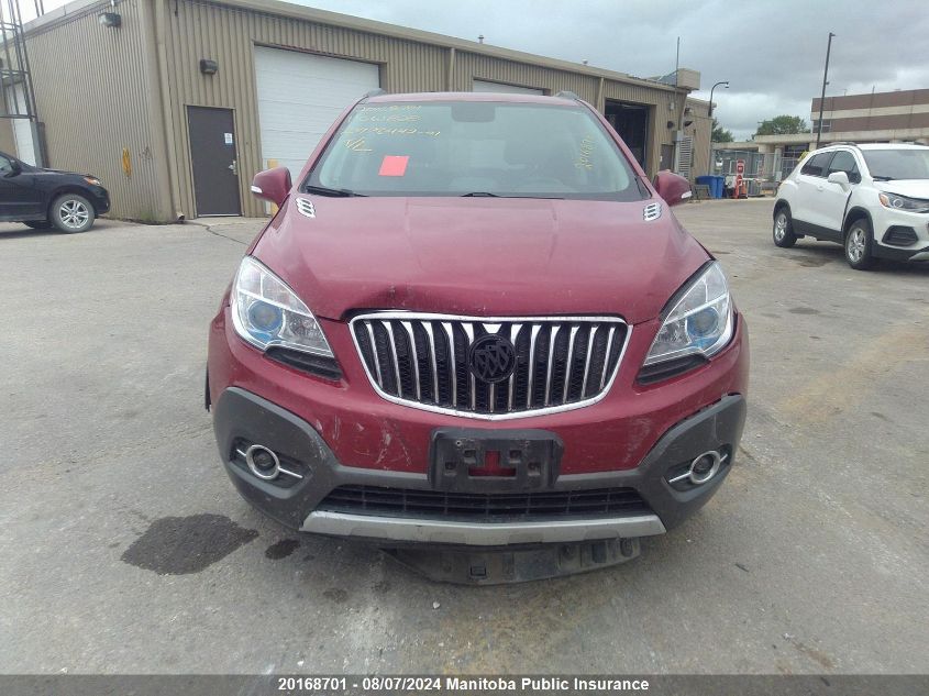 2015 Buick Encore VIN: KL4CJGSBXFB149346 Lot: 20168701