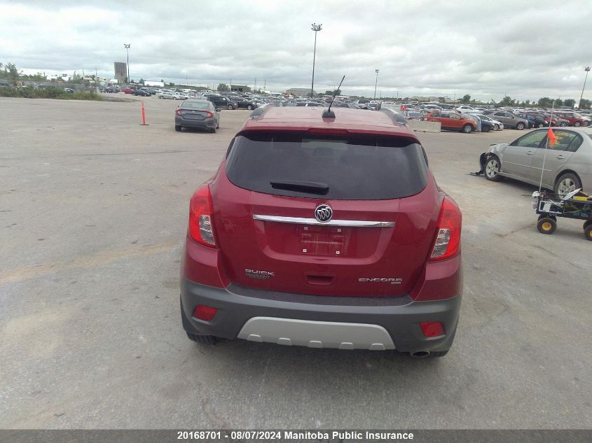 2015 Buick Encore VIN: KL4CJGSBXFB149346 Lot: 20168701