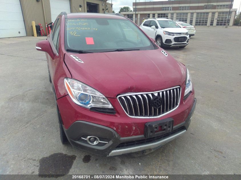 2015 Buick Encore VIN: KL4CJGSBXFB149346 Lot: 20168701