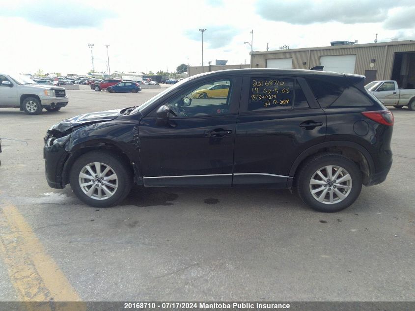 2014 Mazda Cx-5 Gs VIN: JM3KE4CY2E0349274 Lot: 20168710