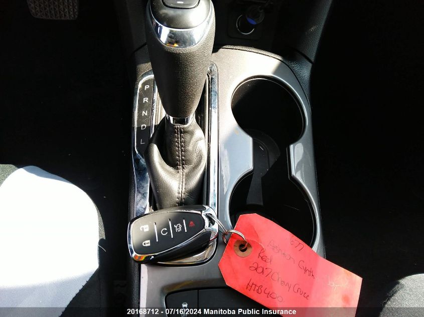 2017 Chevrolet Cruze Lt Turbo VIN: 1G1BE5SM7H7151789 Lot: 20168712