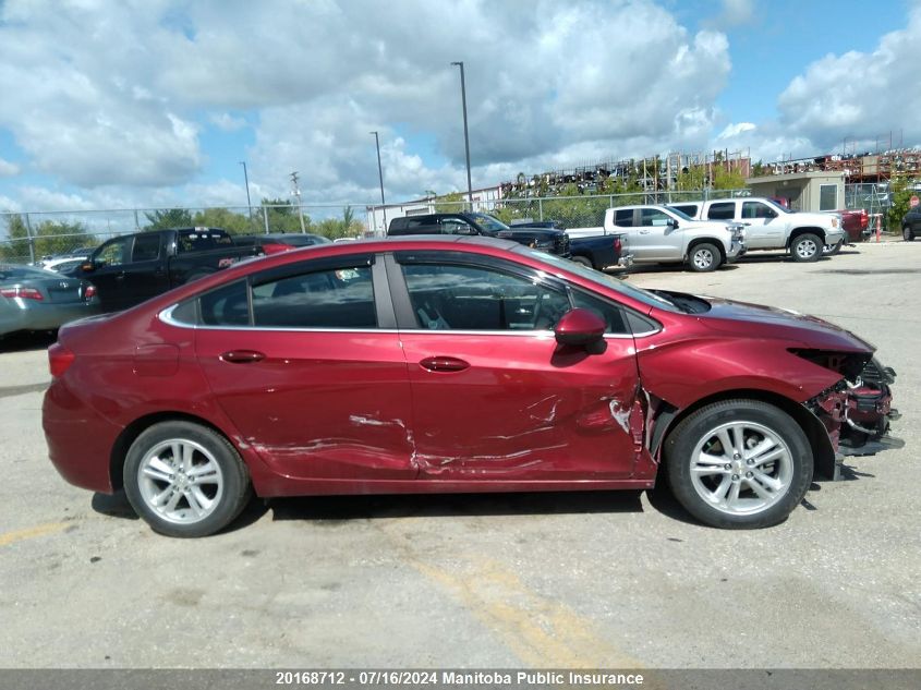2017 Chevrolet Cruze Lt Turbo VIN: 1G1BE5SM7H7151789 Lot: 20168712