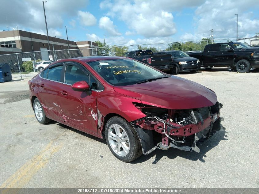2017 Chevrolet Cruze Lt Turbo VIN: 1G1BE5SM7H7151789 Lot: 20168712