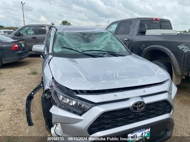 2022 Toyota Rav4 Le VIN: 2T3B1RFV4NC287635 Lot: 20168735