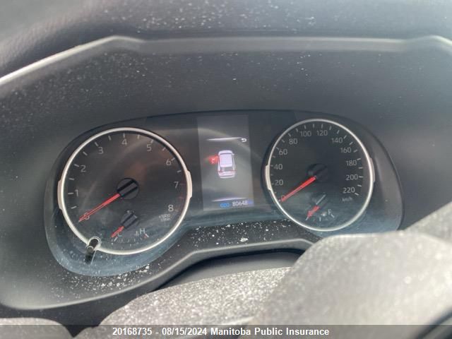 2022 Toyota Rav4 Le VIN: 2T3B1RFV4NC287635 Lot: 20168735