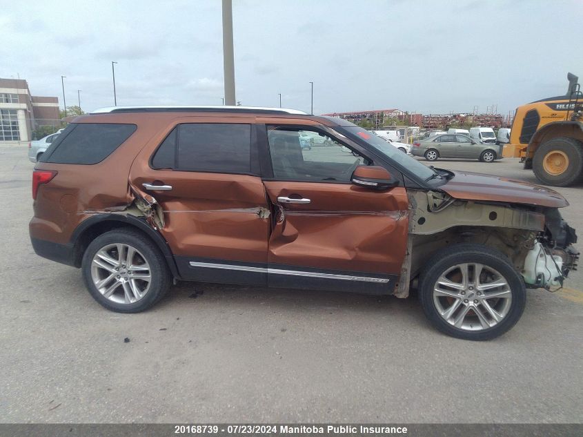 2017 Ford Explorer Limited VIN: 1FM5K8F85HGA28354 Lot: 20168739