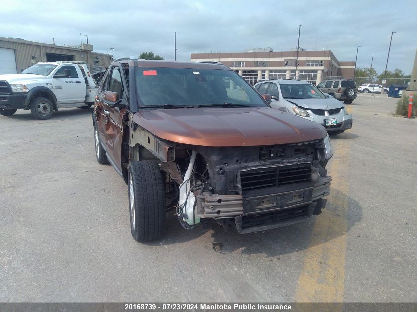 2017 Ford Explorer Limited VIN: 1FM5K8F85HGA28354 Lot: 20168739