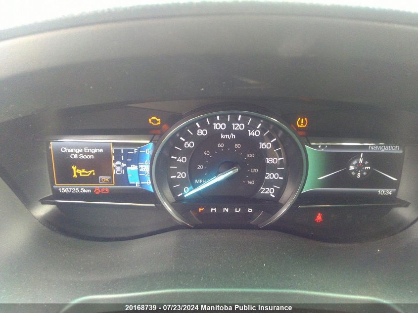 2017 Ford Explorer Limited VIN: 1FM5K8F85HGA28354 Lot: 20168739