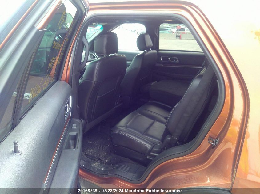 2017 Ford Explorer Limited VIN: 1FM5K8F85HGA28354 Lot: 20168739