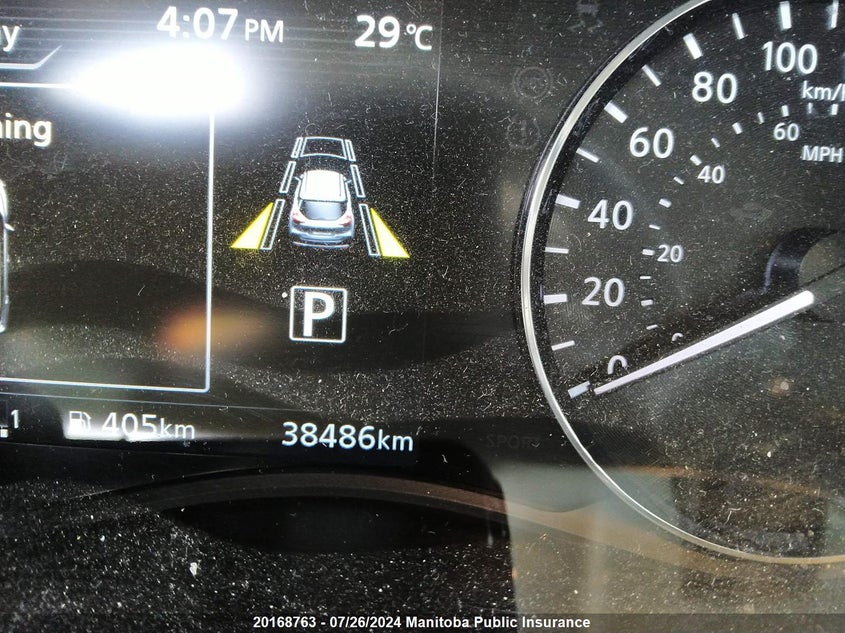 2023 Nissan Kicks Sv VIN: 3N1CP5CV6PL540322 Lot: 20168763