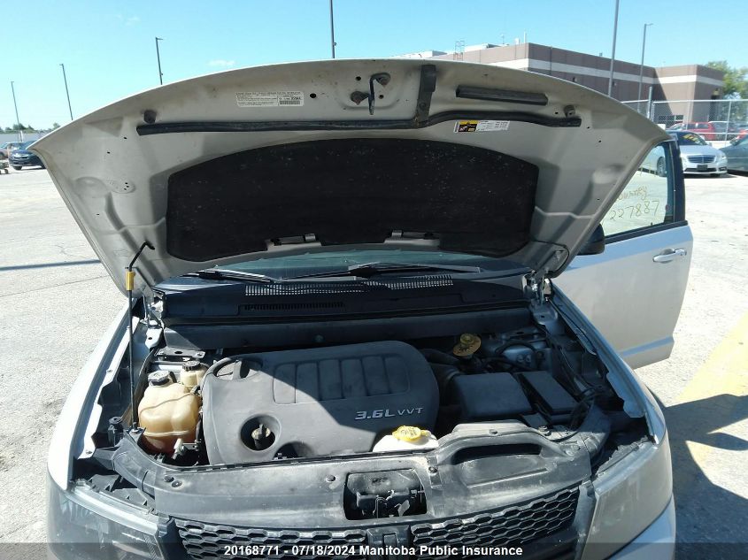 2014 Dodge Journey Sxt VIN: 3C4PDCCG9ET227887 Lot: 20168771