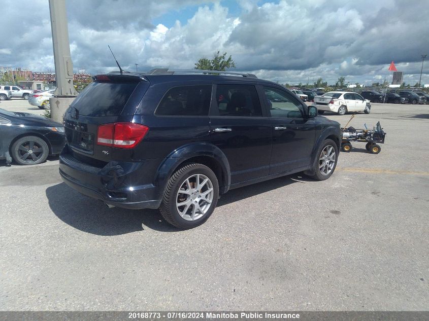 2011 Dodge Journey R/T VIN: 3D4PH6FG7BT531882 Lot: 20168773