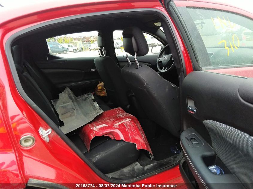 2013 Dodge Avenger Se VIN: 1C3CDZAB1DN645825 Lot: 20168774