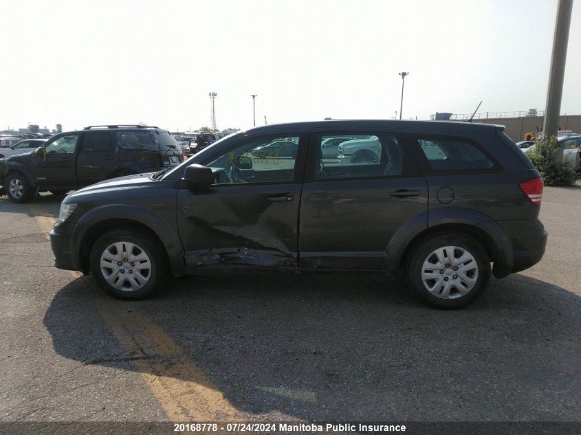 2016 Dodge Journey Se VIN: 3C4PDCAB1GT249103 Lot: 20168778