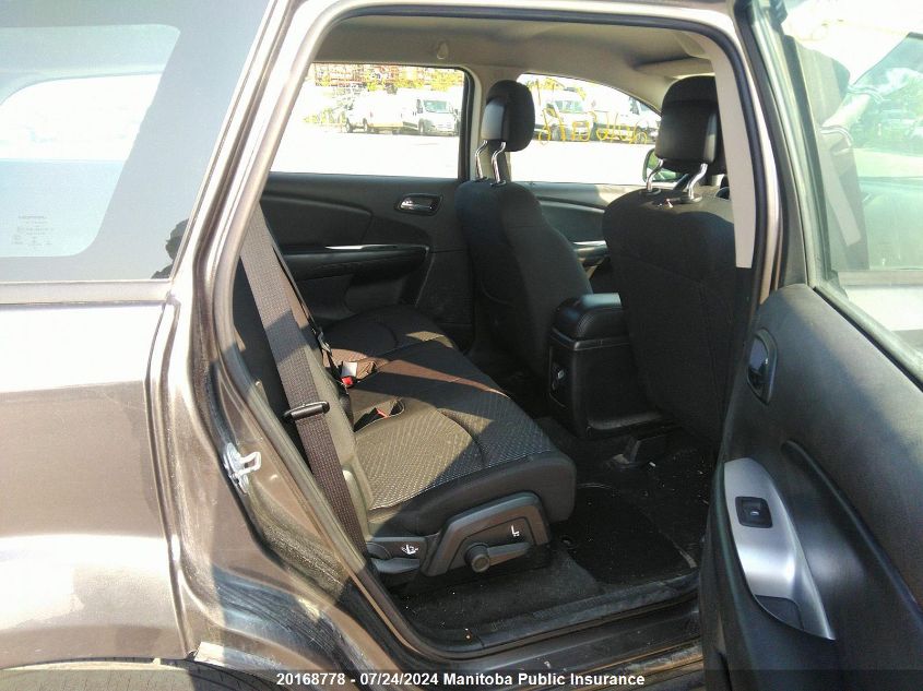 2016 Dodge Journey Se VIN: 3C4PDCAB1GT249103 Lot: 20168778