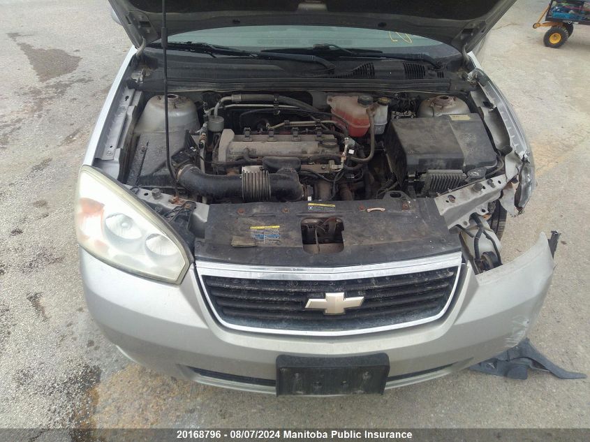 2007 Chevrolet Malibu Lt VIN: 1G1ZT58F87F128460 Lot: 20168796