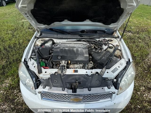 2013 Chevrolet Impala Lt V6 VIN: 2G1WB5E32D1262030 Lot: 20168800