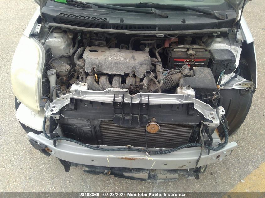 2007 Toyota Yaris Le VIN: JTDKT923375085702 Lot: 20168860