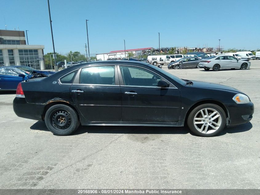 2009 Chevrolet Impala Ltz V6 VIN: 2G1WU57M291295424 Lot: 20168906