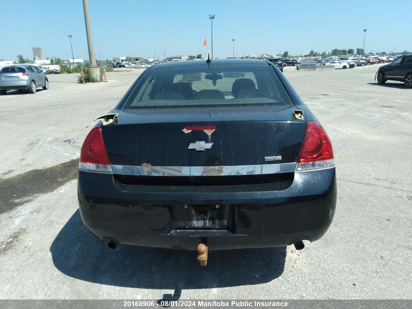 2009 Chevrolet Impala Ltz V6 VIN: 2G1WU57M291295424 Lot: 20168906