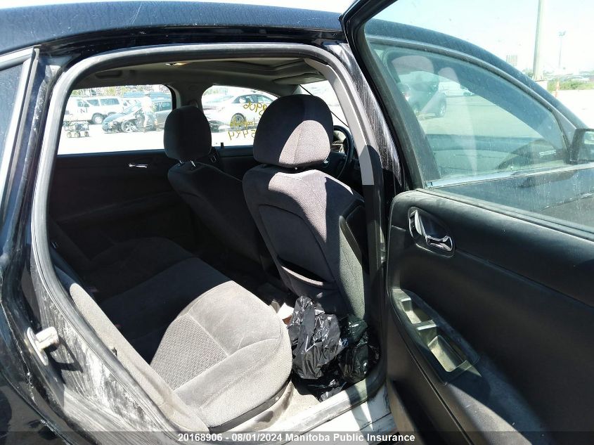 2009 Chevrolet Impala Ltz V6 VIN: 2G1WU57M291295424 Lot: 20168906