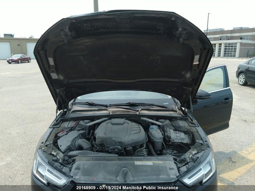 2017 Audi A4 2.0T Quattro VIN: WAUBNAF44HN063267 Lot: 20168909