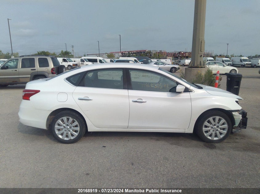 2017 Nissan Sentra 1.8 Sv VIN: 3N1AB7AP6HL670950 Lot: 20168919