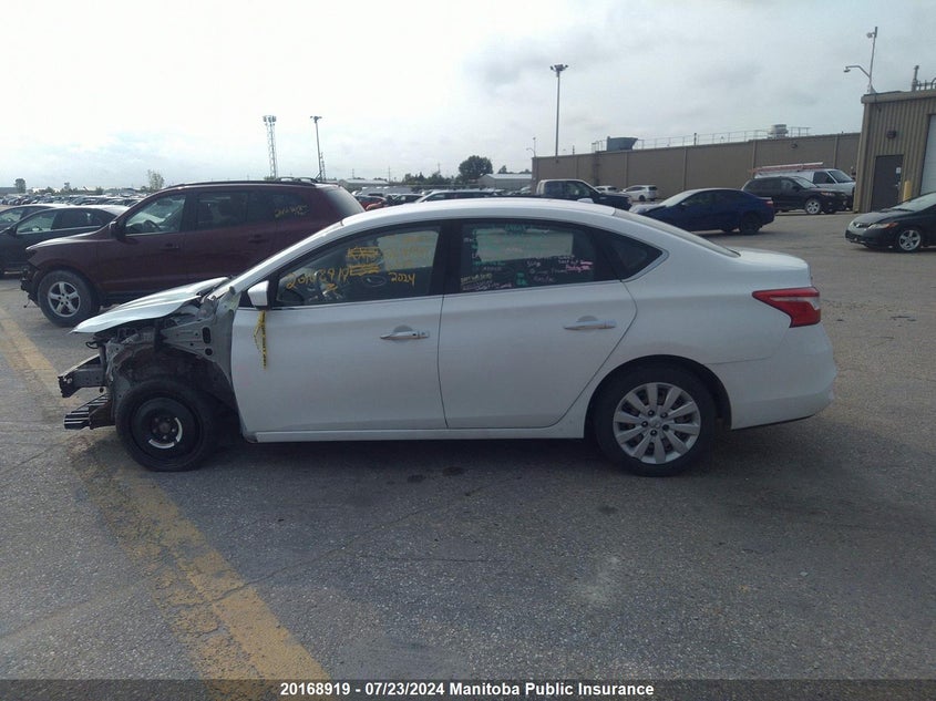 2017 Nissan Sentra 1.8 Sv VIN: 3N1AB7AP6HL670950 Lot: 20168919