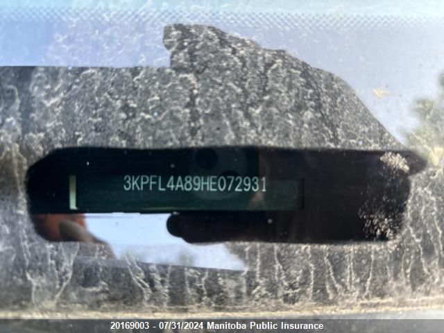 2017 Kia Forte Ex VIN: 3KPFL4A89HE072931 Lot: 20169003