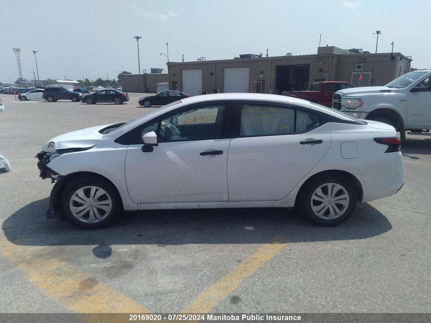2024 Nissan Versa 1.6 S VIN: 3N1CN8DV5RL839535 Lot: 20169020